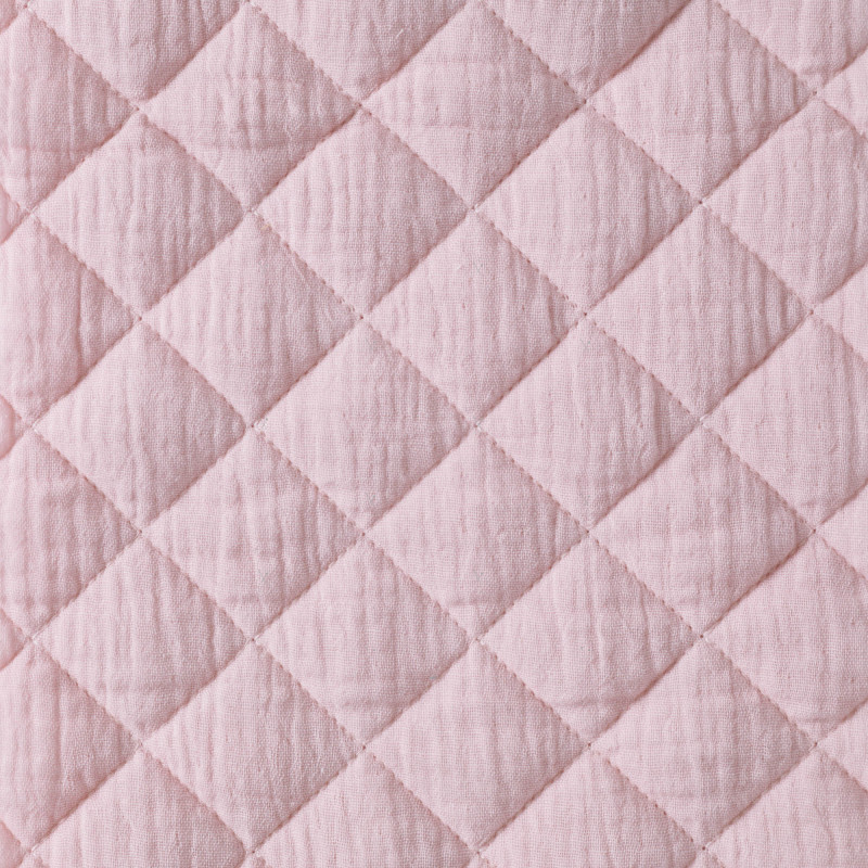 Quilted Double Gauze Blush